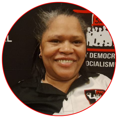 SACCAWU Brenita Cloete - 1st Deputy President