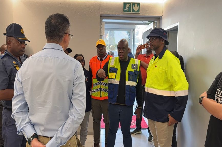 Officials from the Department of Employment and Labour